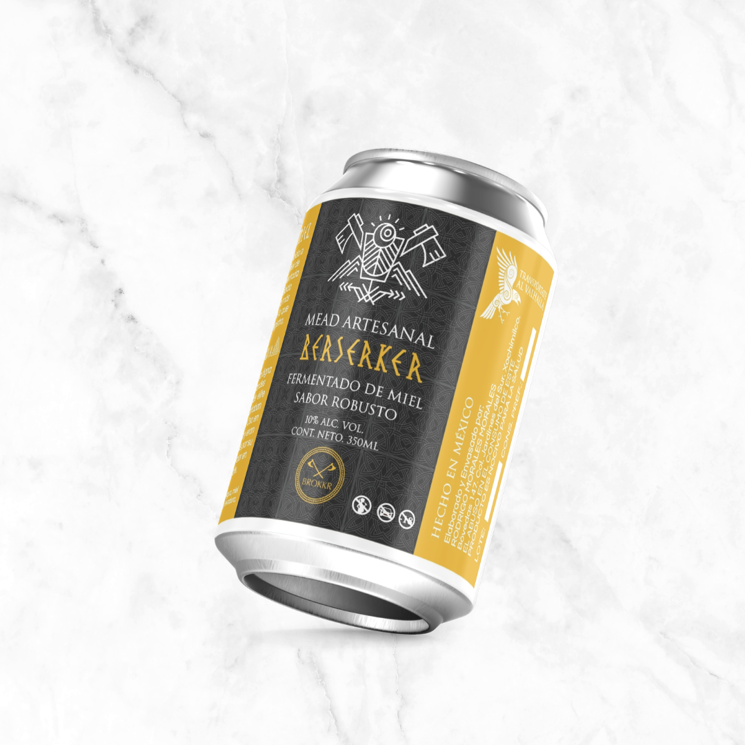 Paquete Latas Hidromiel Berserker